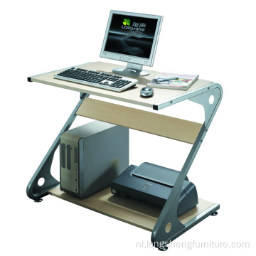 Z-vormige compacte computertafel van MDF